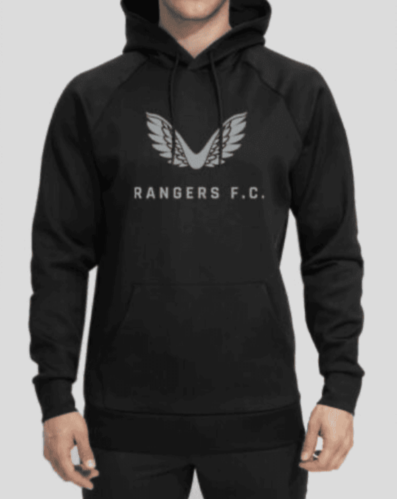 Rangers FC Football Black Scuba Travel Hoodie 