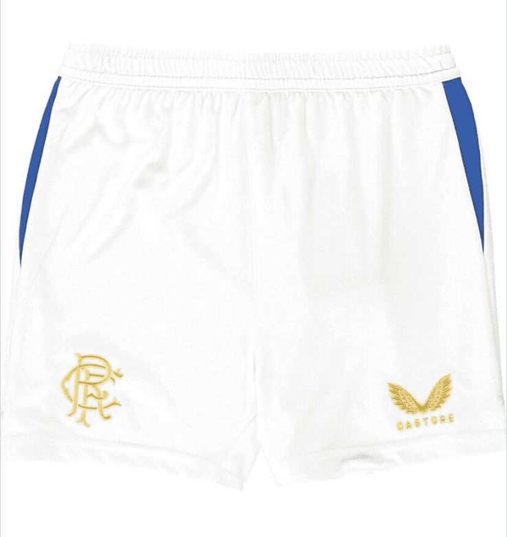 Rangers Kids Nike Football Home Shorts